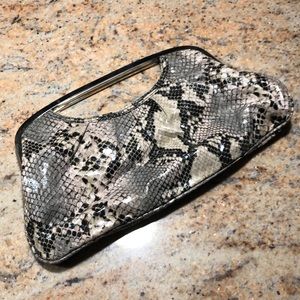 Express Snakeskin Purse
